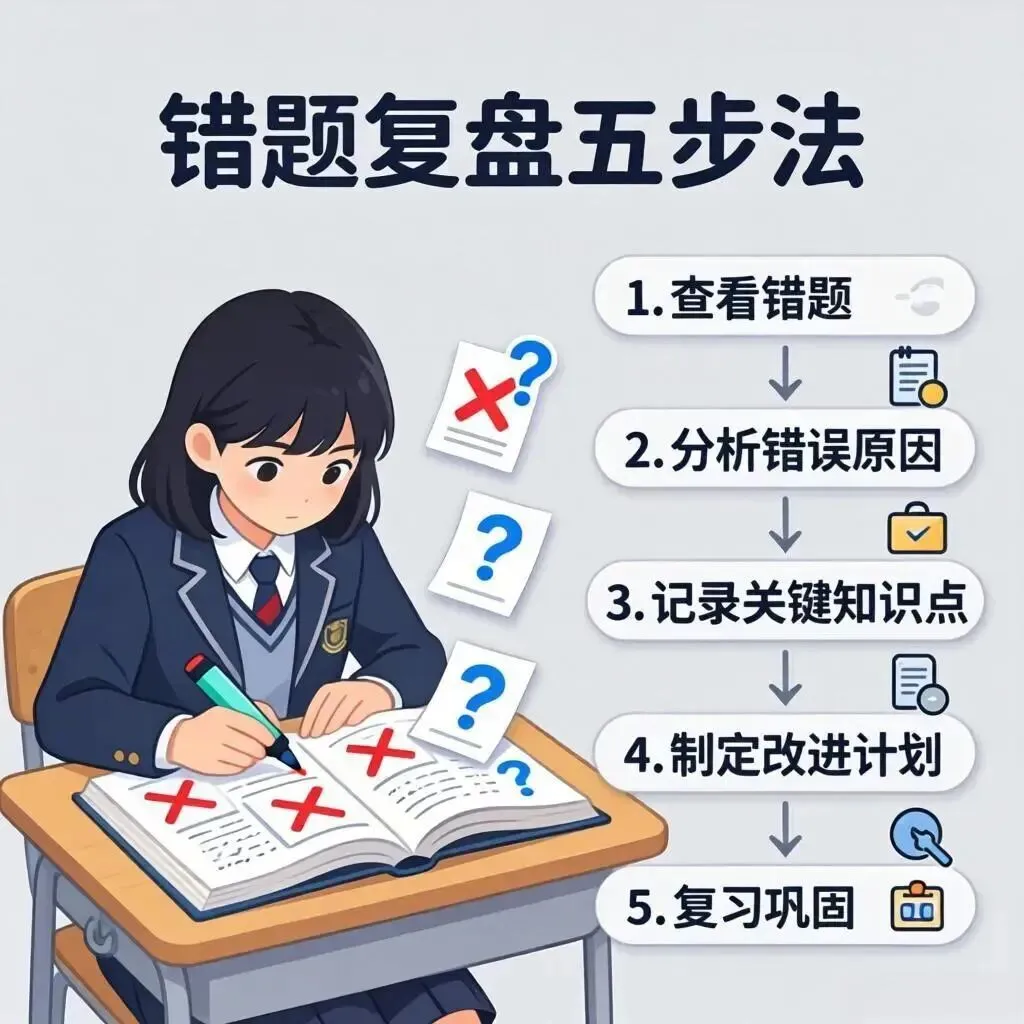 告别盲目刷题!用好一张旧试卷,孩子的学习效率翻三倍 第2张