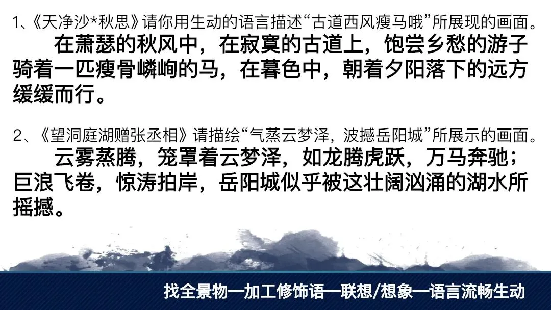中考课内外古诗词鉴赏这样讲效果太赞了! 第15张