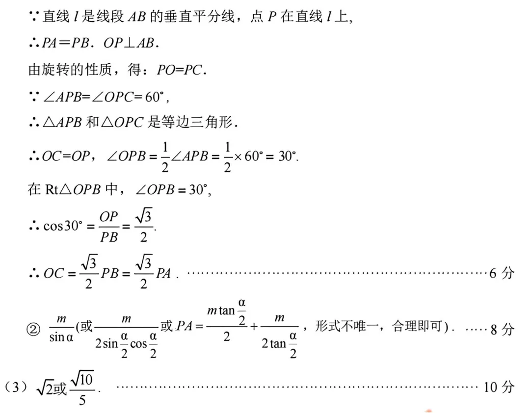 2026年安阳市中考一模(7科全)试卷及答案 第20张