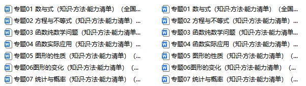 2026中考数学答题技巧模板,打印一份背熟了,考试轻松冲刺90分! 第2张