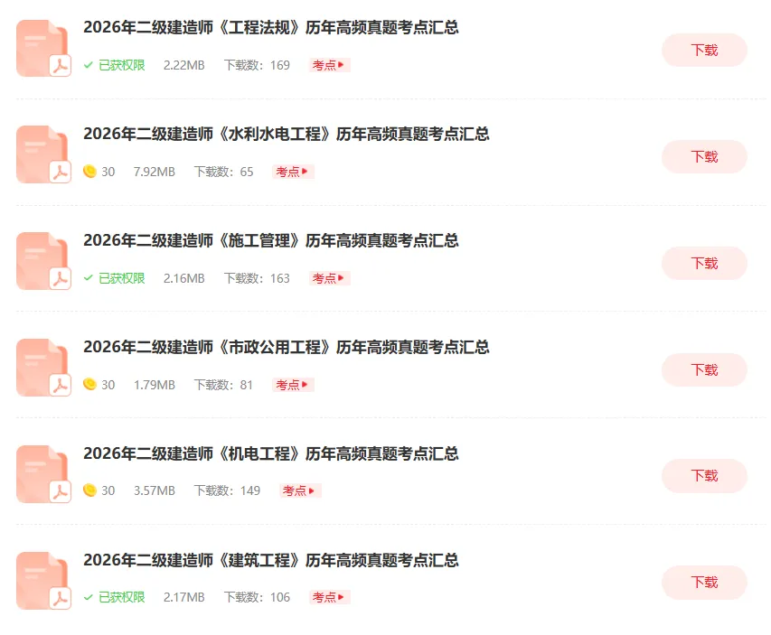 2026二建《施工管理》历年高频真题考点:强制实行监理的工程范围(外国大鬼片) 第3张