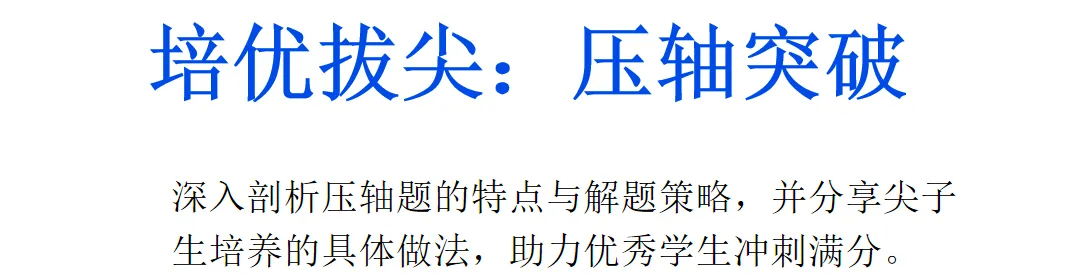 讲座|中考数学备考与尖子生培养考前50天:从“刷题”到“悟道”,尖子生这样培养!---聆听有感附课件 第14张