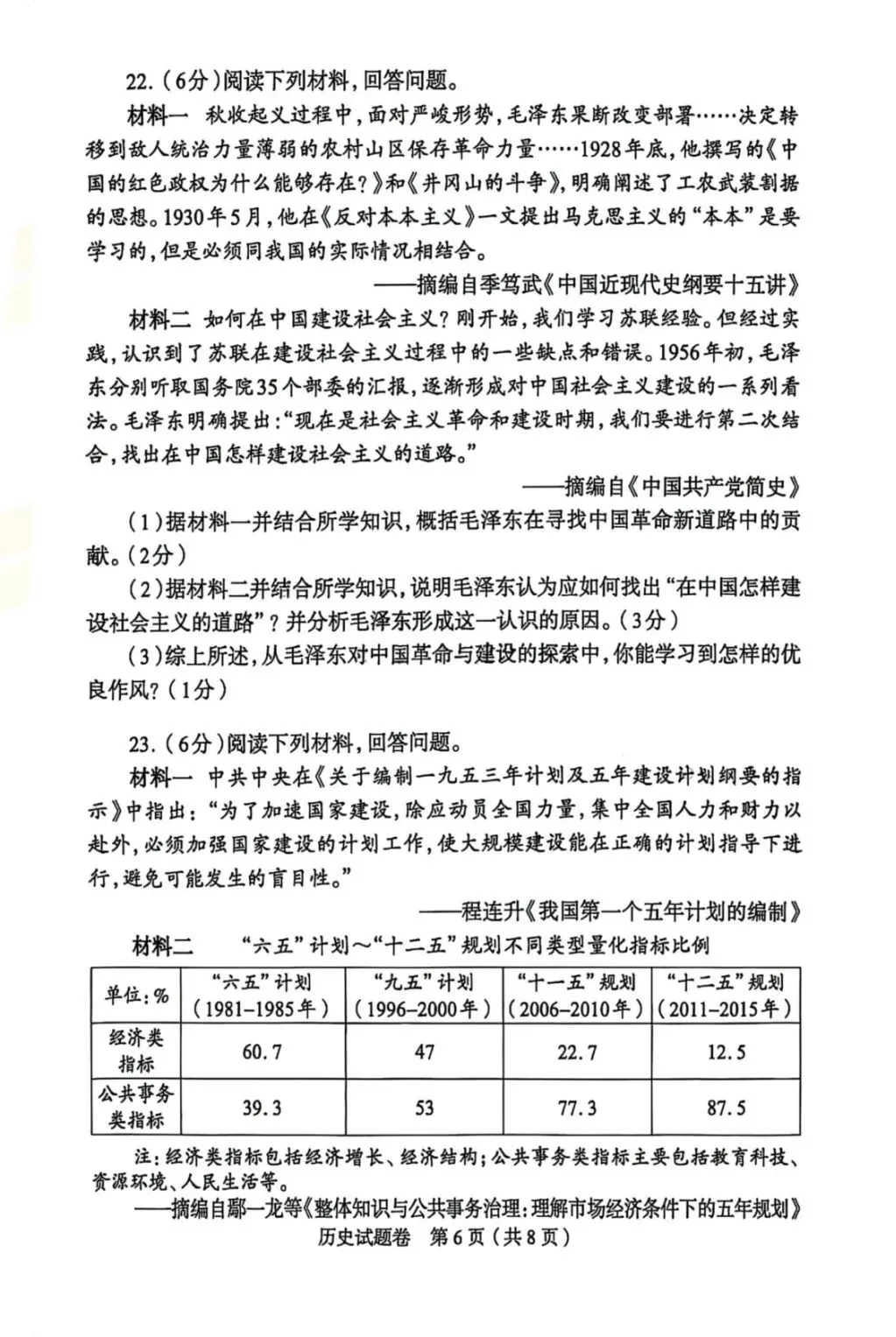 七科全!2026年郑州市初三模考真题+答案【可下载】 第54张