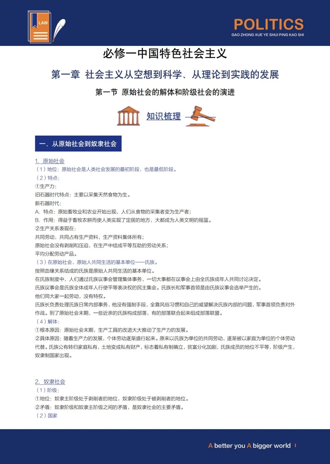 上海高二下合格考:6科知识点手册+往年真题 第14张