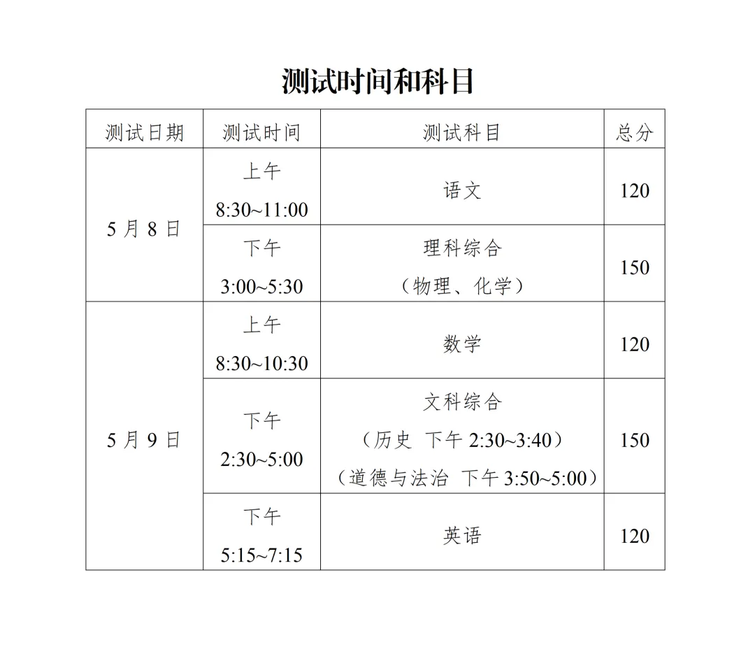 2026山西中考学情调研测试时间→ 第3张