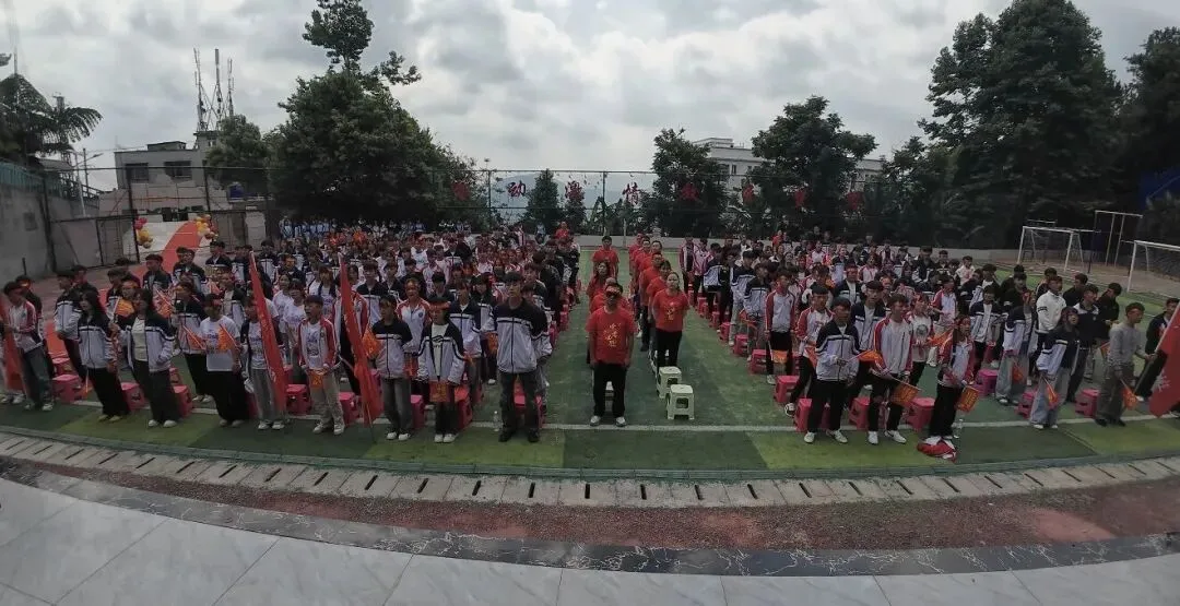 誓言铿锵战中考,五十日里定乾坤——大羊街中学举行2026年中考冲刺誓师大会 第36张