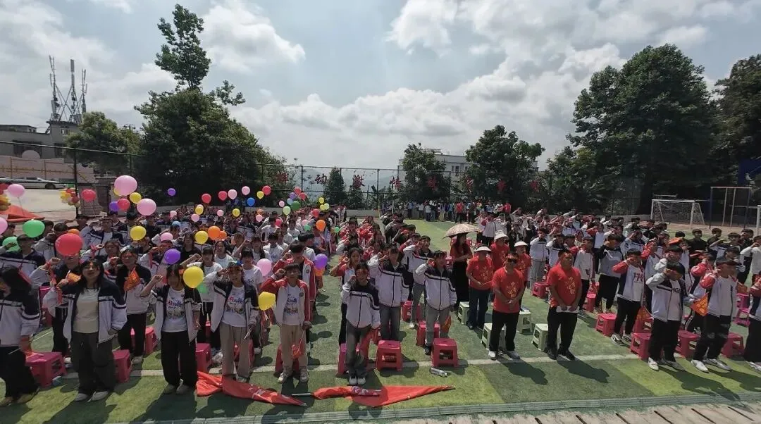 誓言铿锵战中考,五十日里定乾坤——大羊街中学举行2026年中考冲刺誓师大会 第97张