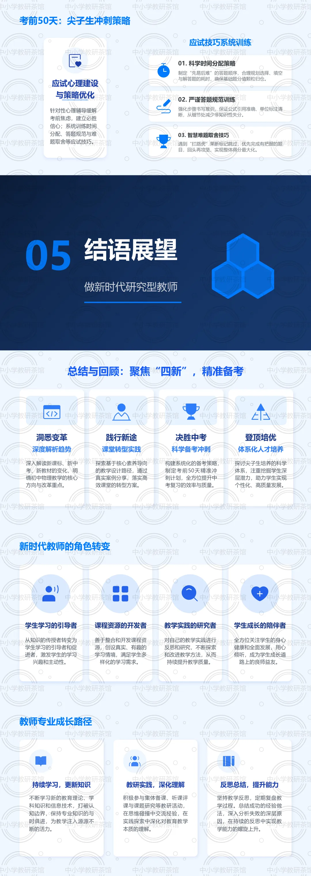 讲座|聚焦“四新”,精准备考:中考物理最后50天冲刺与尖子生培养实战全攻略--聆听有感(附课件) 第15张