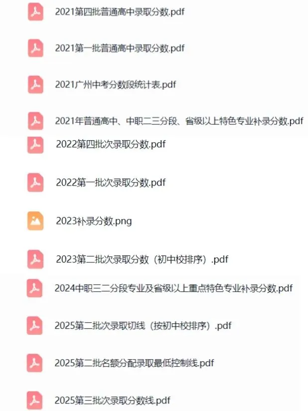 初三考生家长必看!广州中考近5年各批次录取分数线汇总来啦! 第3张