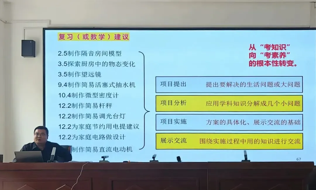 【介休教研·初中部】研析中考试题 优化备考策略——介休市2026年物理复习研讨会 第21张