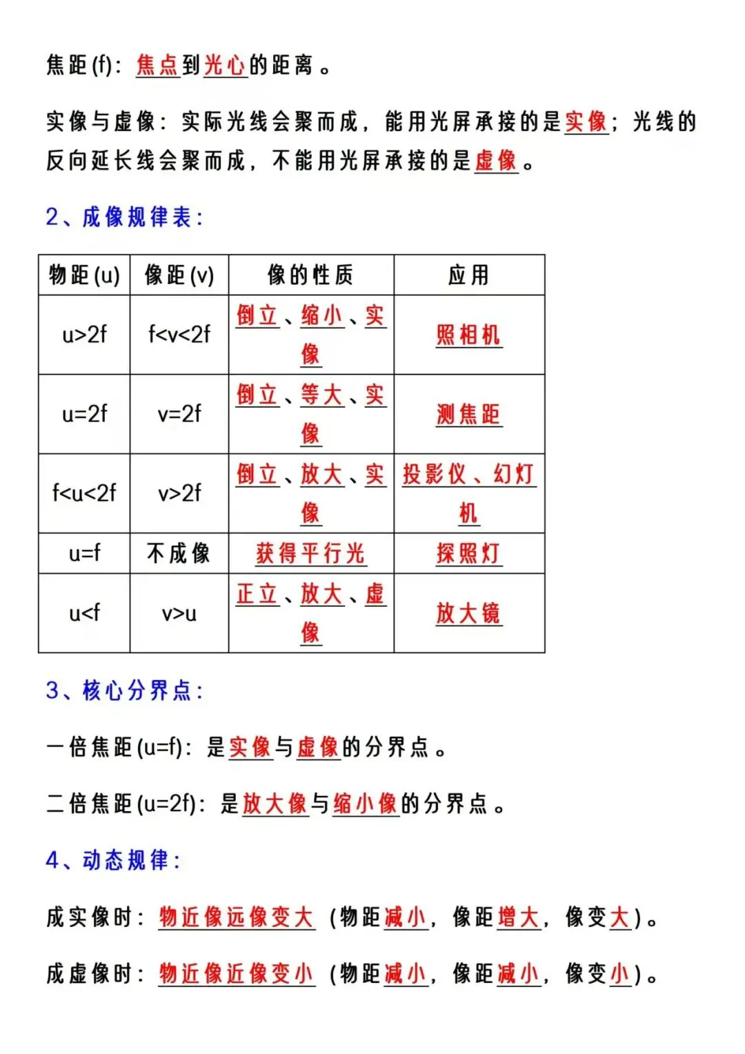 速存!2026中考历年7大高频考点整理 第2张
