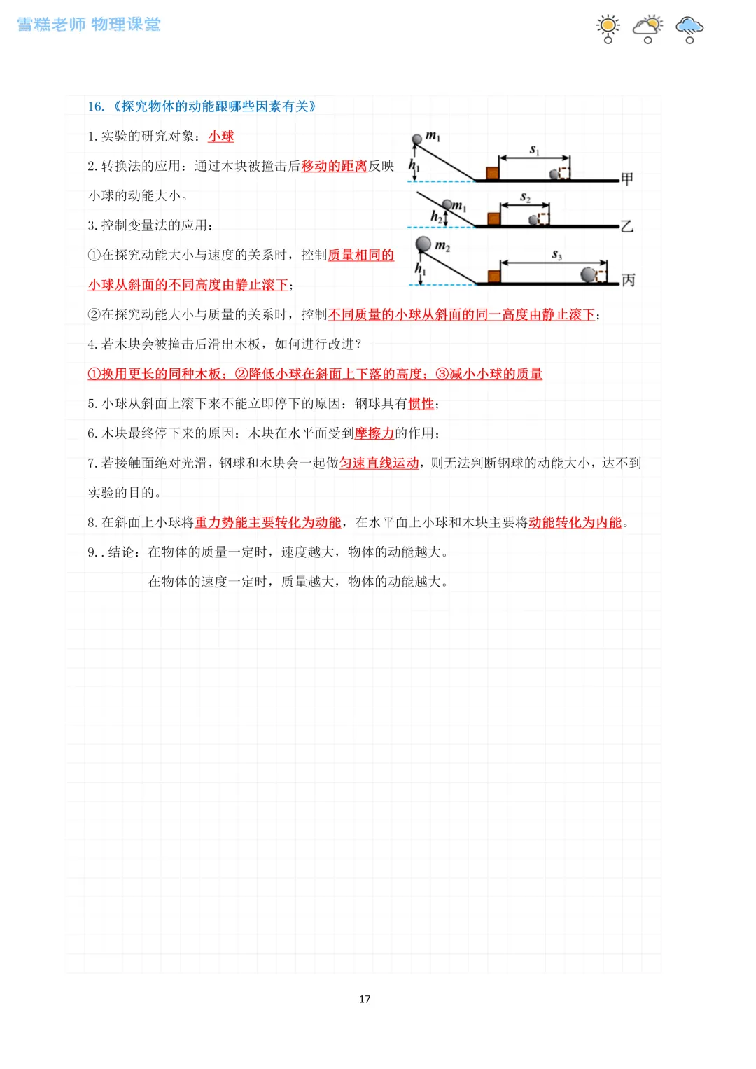 宁夏中考物理核心考点(实验+简答)全攻略 第18张