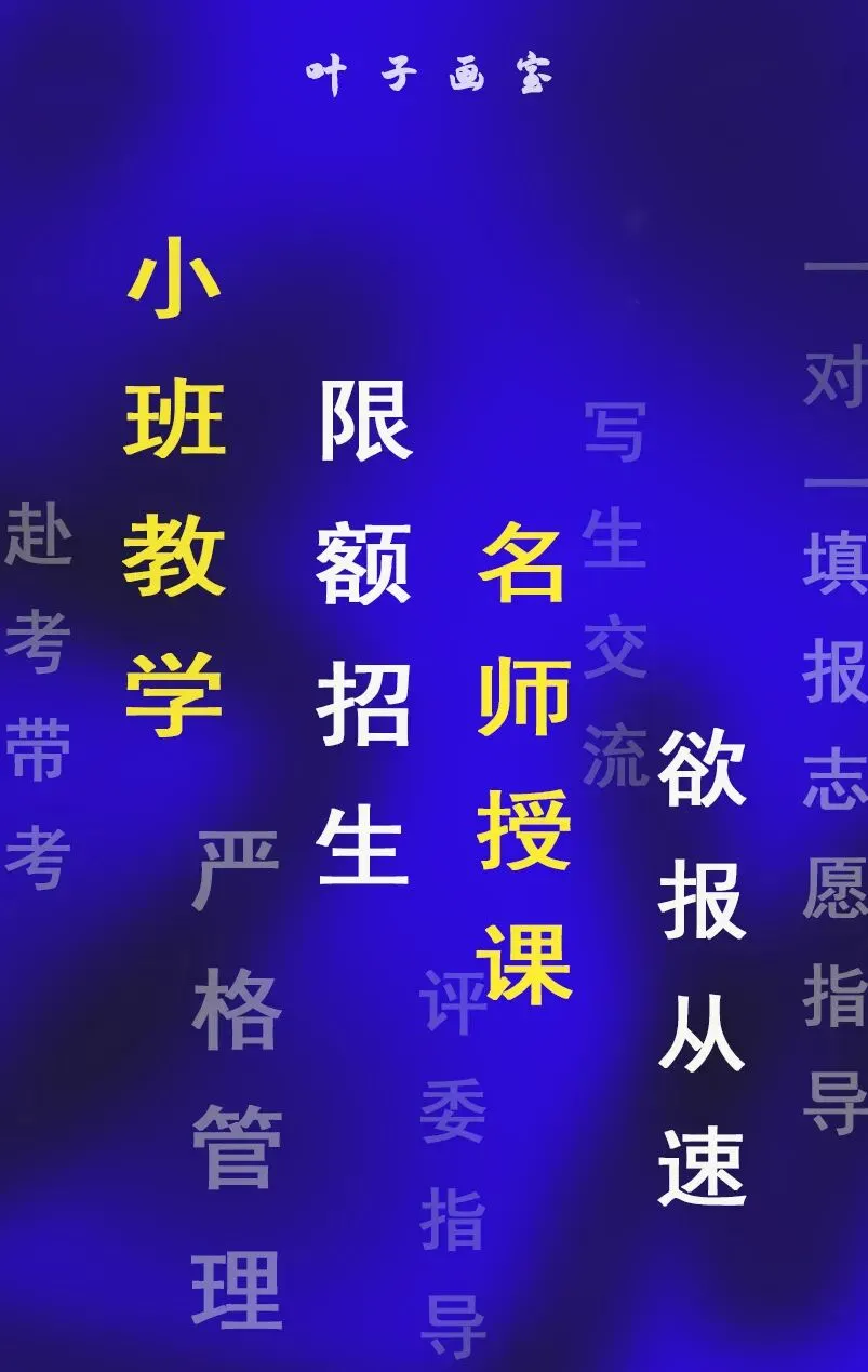 叶子画室 I 中考高中美术特招特训简章 第15张