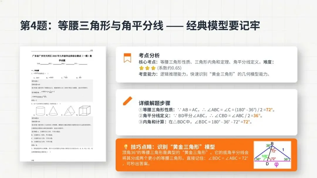 中考数学填空题高频易错点拆解,吃透稳拿满分 第7张