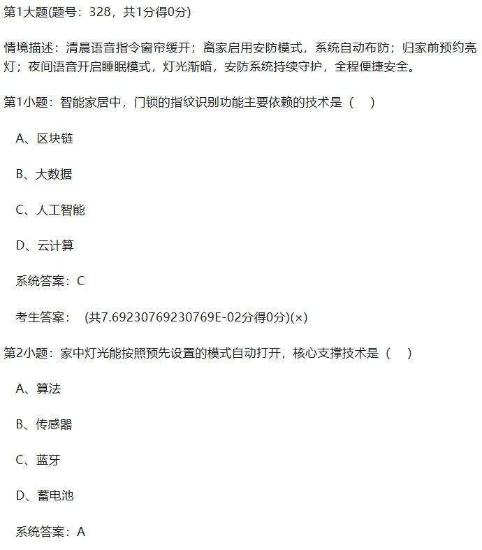 2026年陕西省初中信息科技学业考试题库模拟真题(十四) 第1张