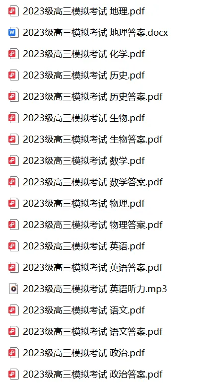 【全科】山东省日照市2023级高三模拟考试(日照二模) 第3张