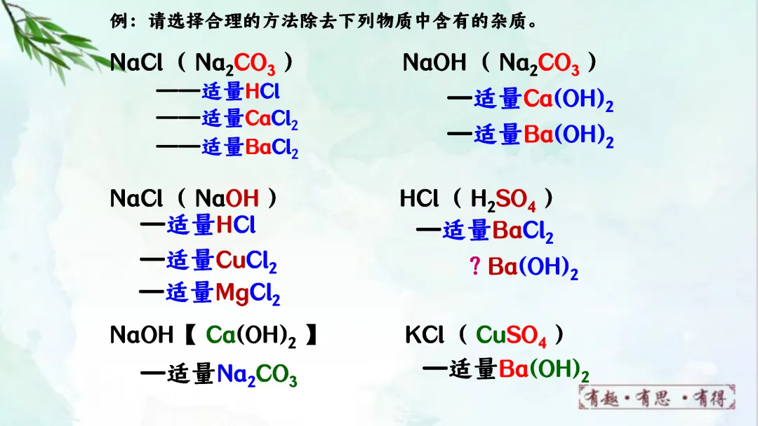 F924 二轮专题复习 决胜中考2026 优质课资源包 初中化学《专题复习---鉴别与除杂》课件PPT+教学设计Word 第24张