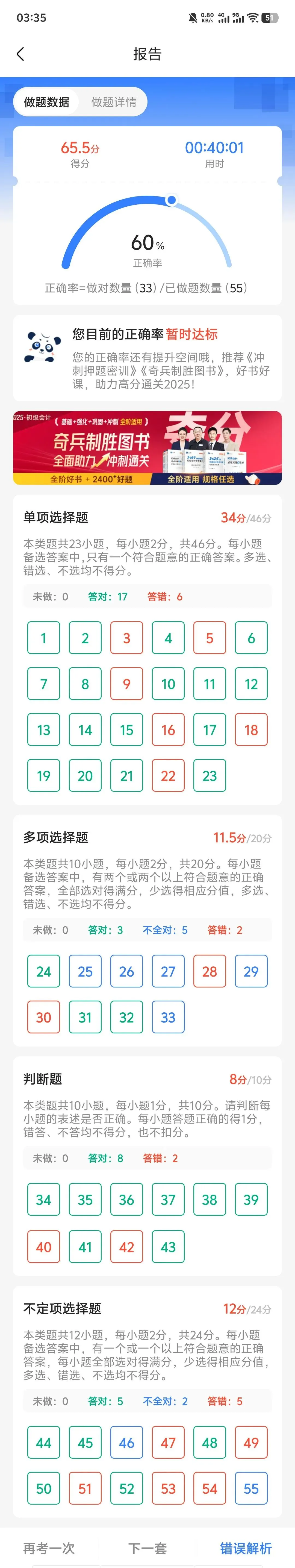 经济法2025年真题刷题分数出来啦 第1张