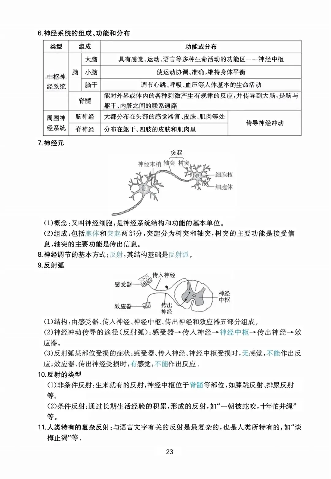 中考生物复习 | 考前重要知识点总结 第21张