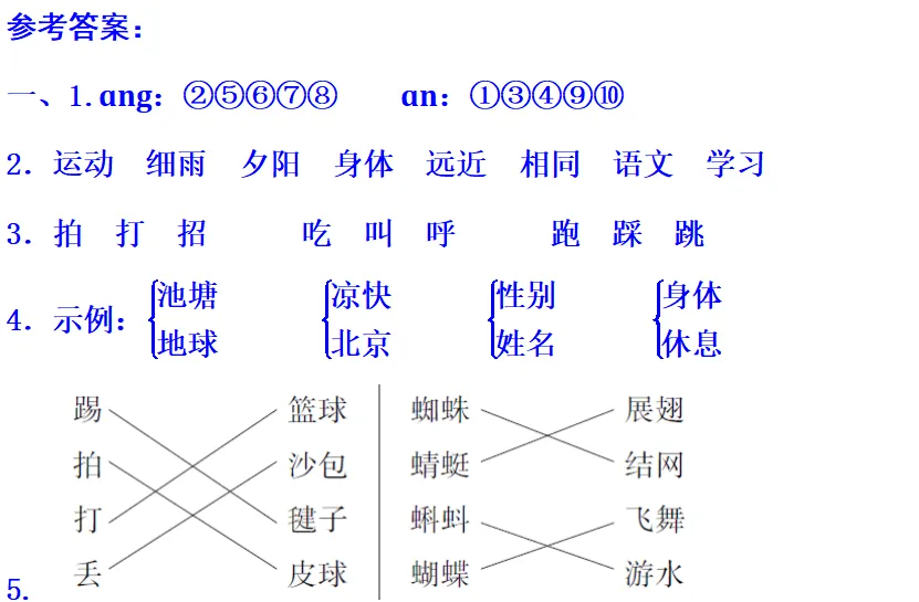 部编1-6年级语文(下册)第5单元精品试卷 第11张