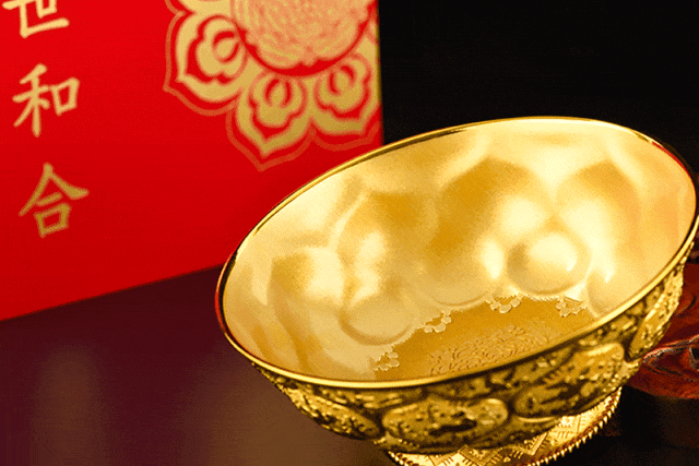 中考高考在即,“大唐第一金碗”在手,前程似锦!存世仅两件!国宝1:1还原!宜礼宜藏 第14张