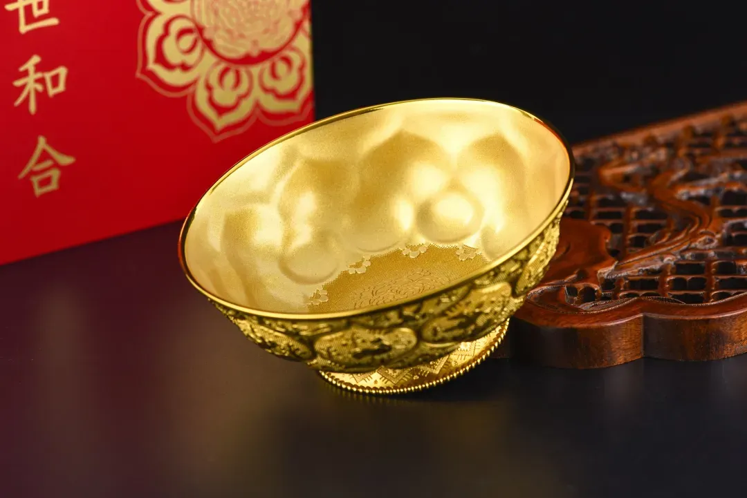 中考高考在即,“大唐第一金碗”在手,前程似锦!存世仅两件!国宝1:1还原!宜礼宜藏 第43张