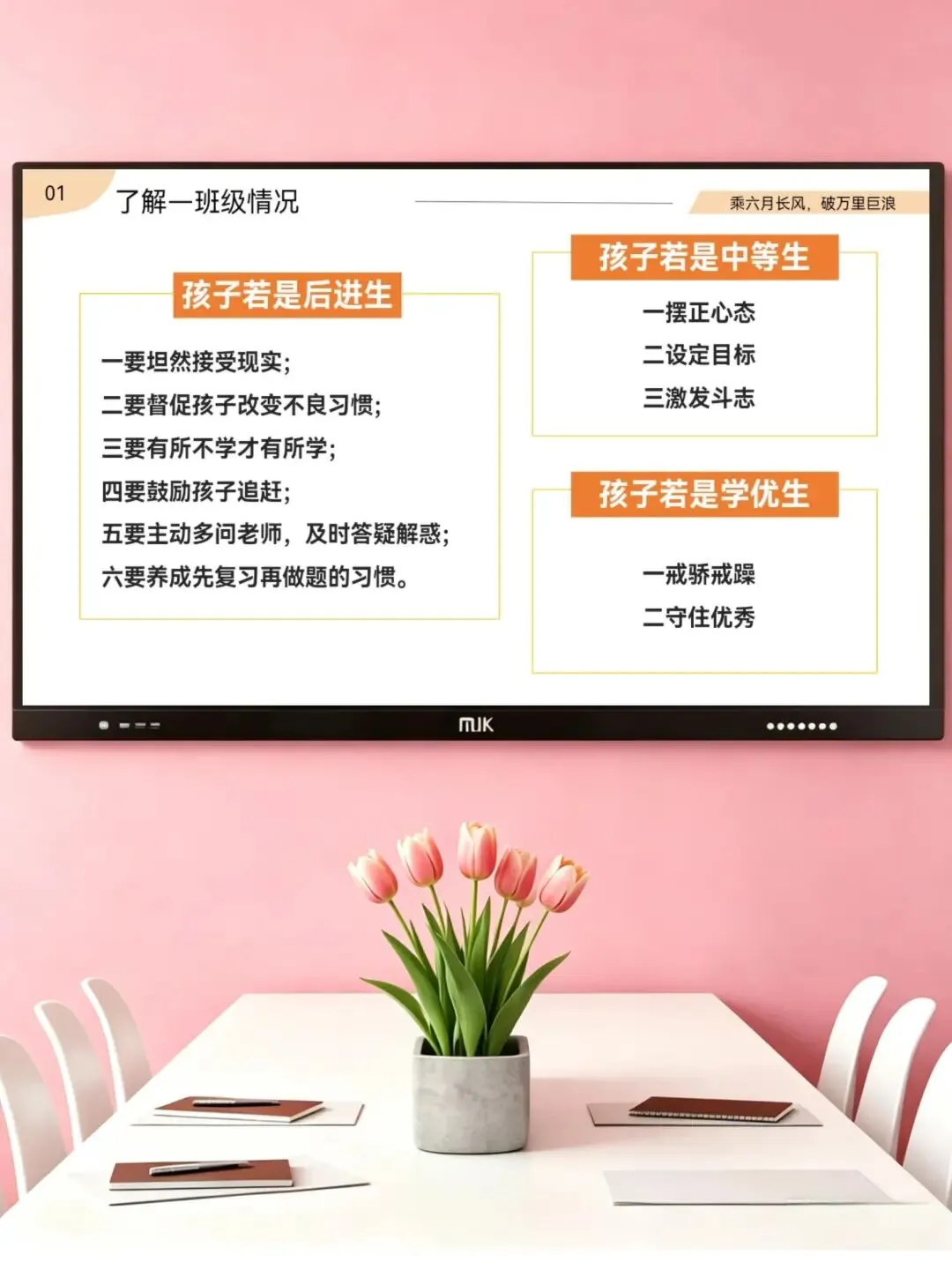 中考励志主题班会——同心共赴,中考加油 第15张