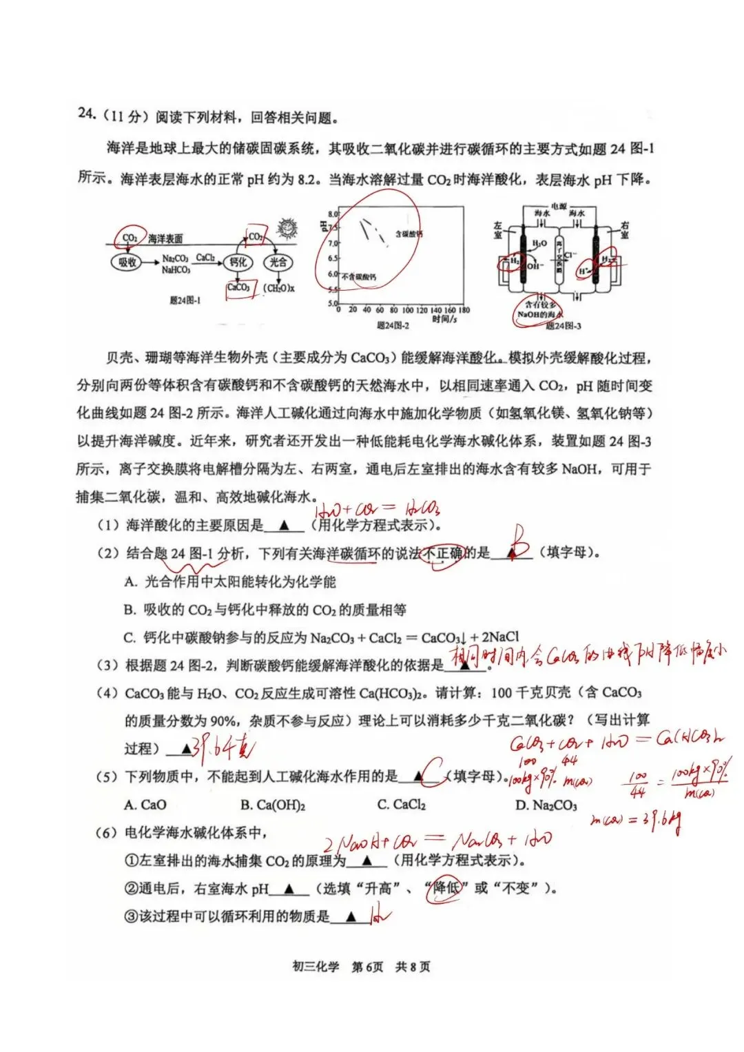2026 苏州市园区中考一模化学试卷全分析 第20张