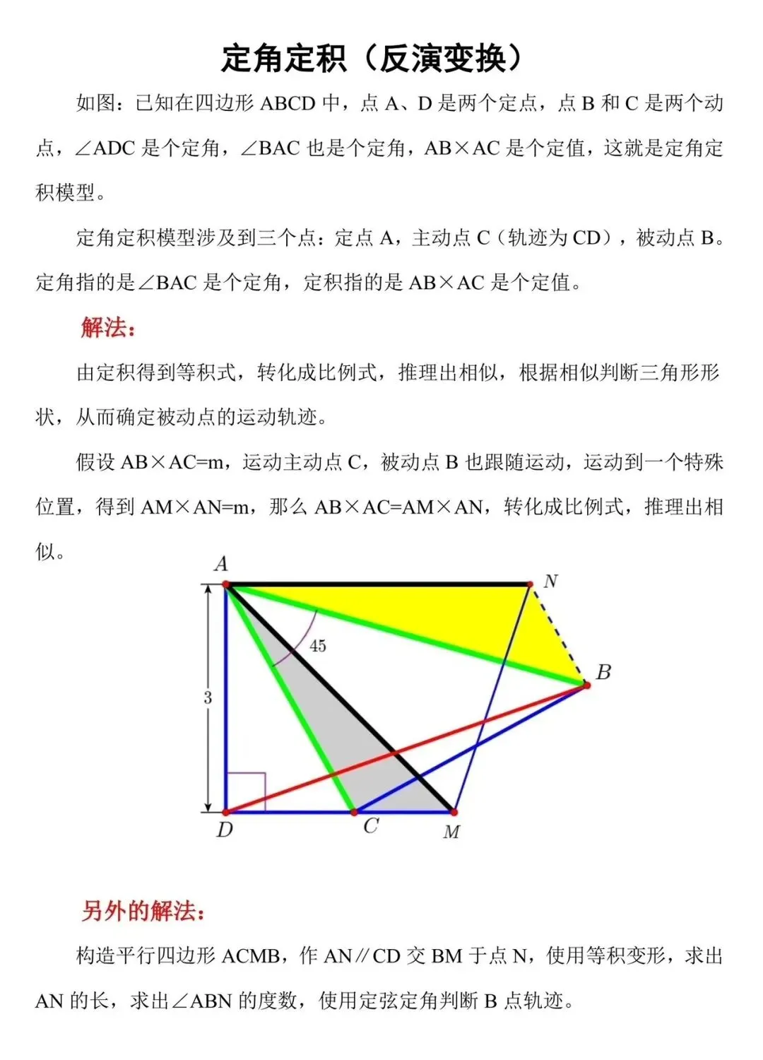 初中数学——中考最值 第15张