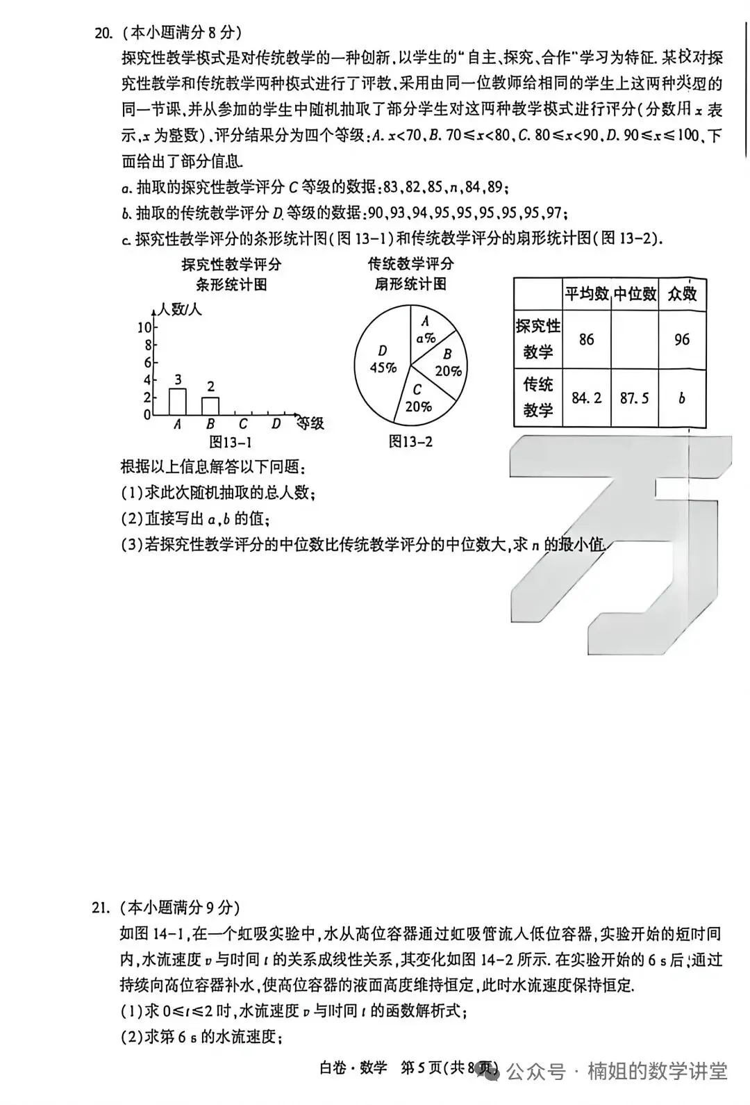 2026河北中考数学(白卷) 第5张