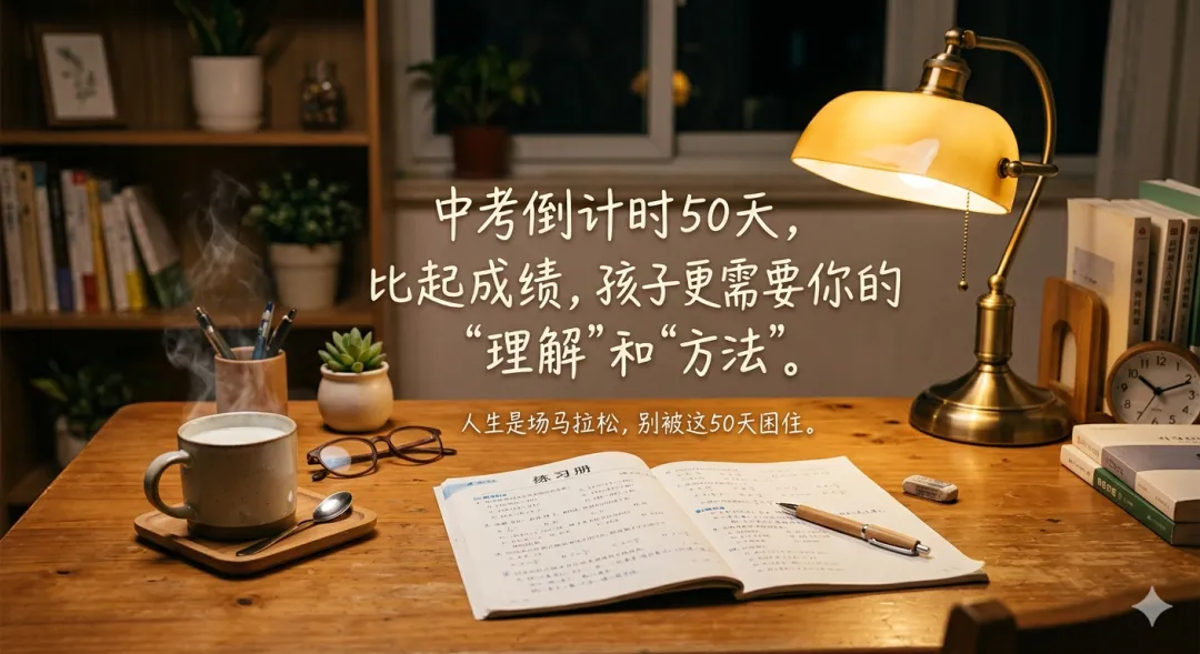中考倒计时50天,孩子说“不想学了” 第1张