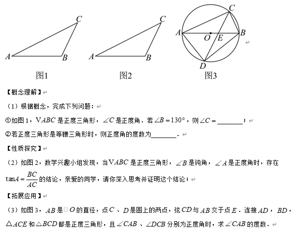 【中考数学】2026年广东东莞市厚街丰泰外国语学校九年级中考一模数学试卷 第7张