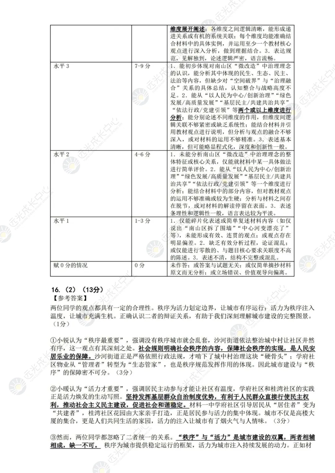 【2025-2026.全科】南二外二模真题解析 第65张