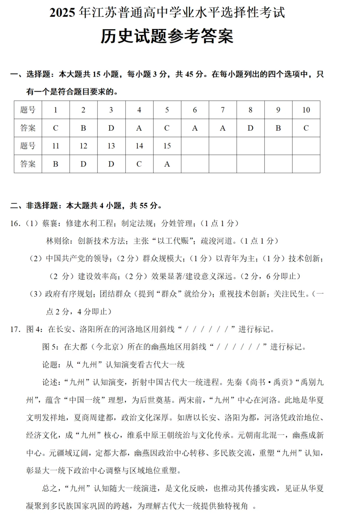高考真题|2025年高考江苏卷历史试题 第9张