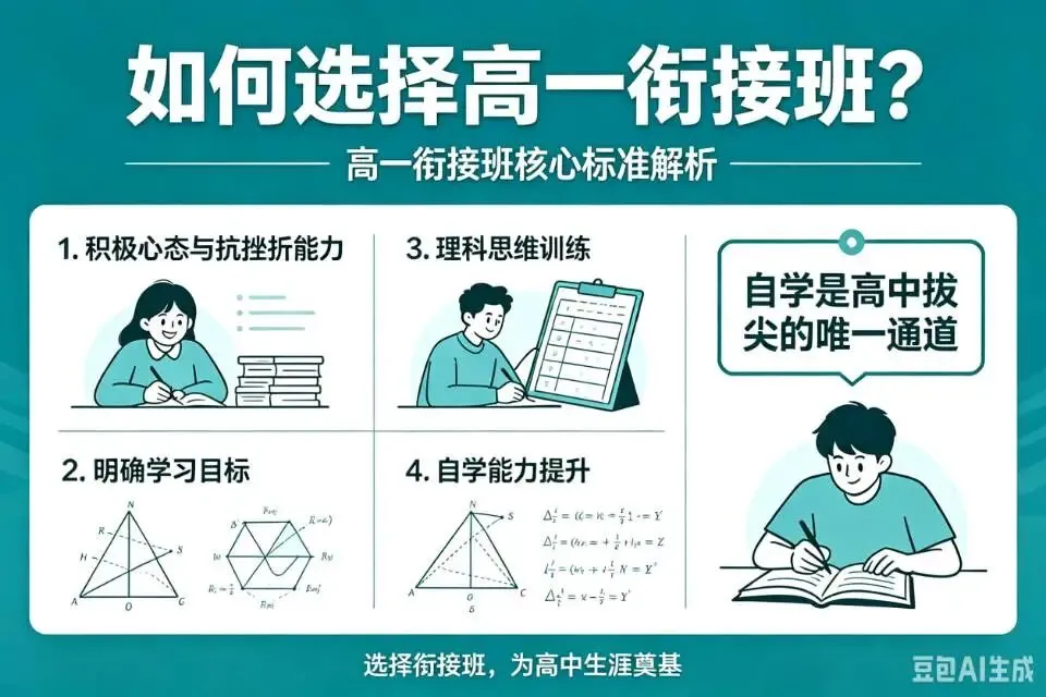中考后,聊城这种高一衔接班,才是你的正确选择 第2张