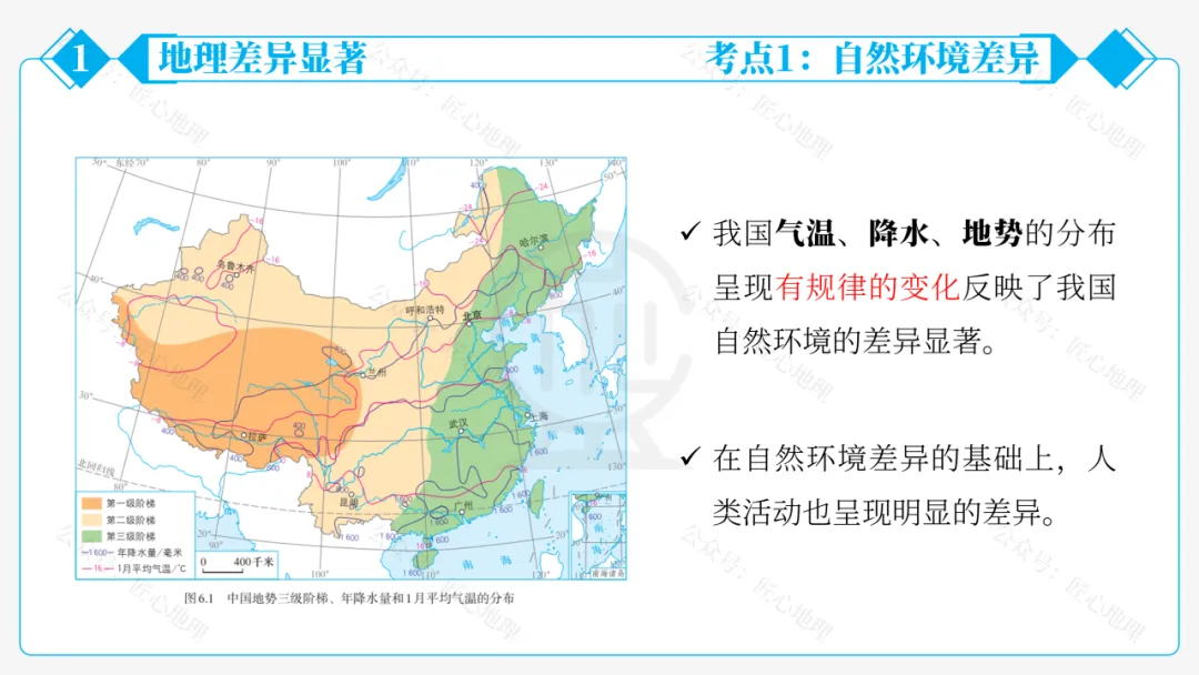 新教材 | 中考一轮复习·中国的地理差异(课件+导学单+练习题) 第31张