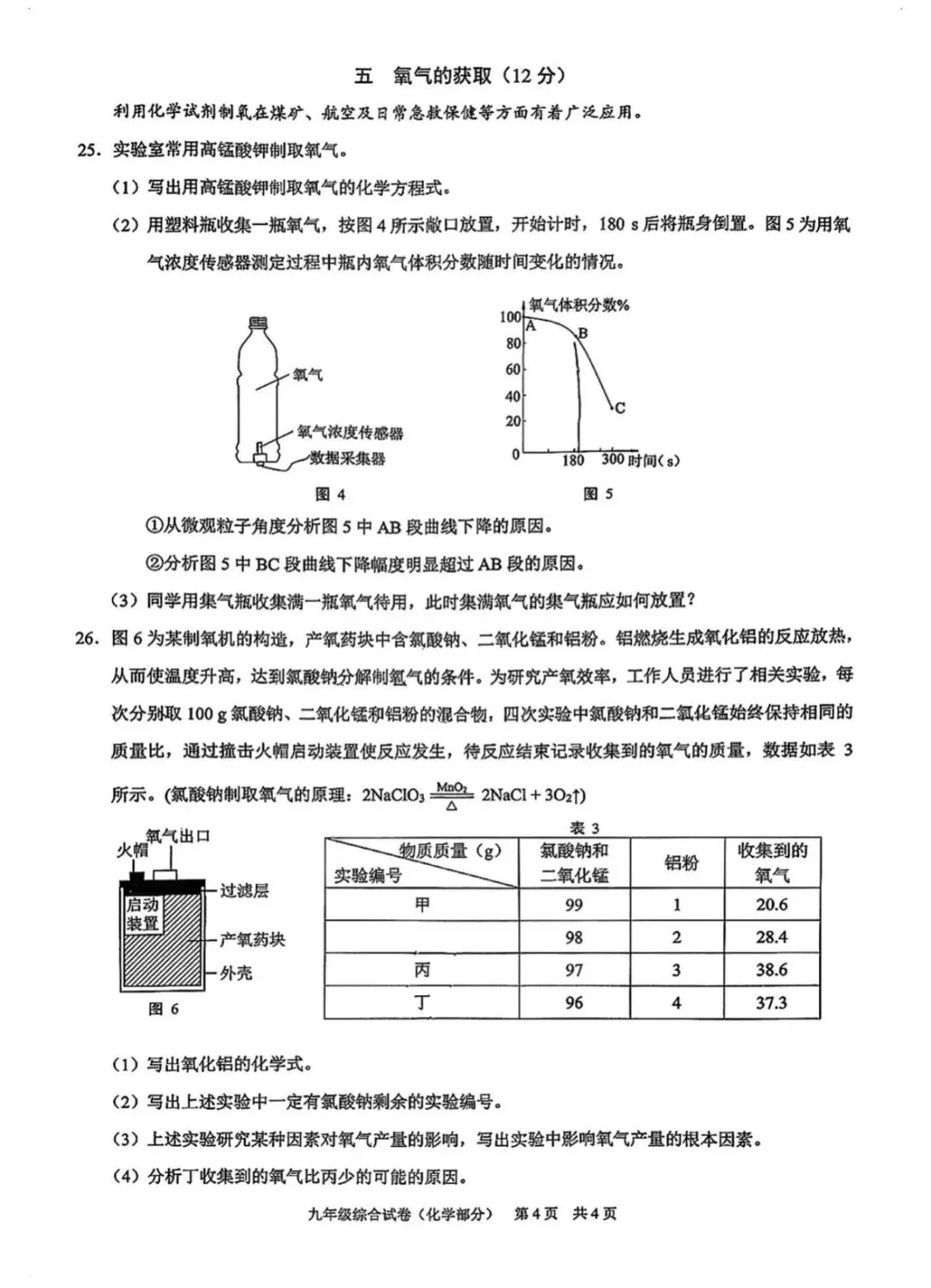 化学篇:2025学年黄浦区初三二模化学试卷 第9张