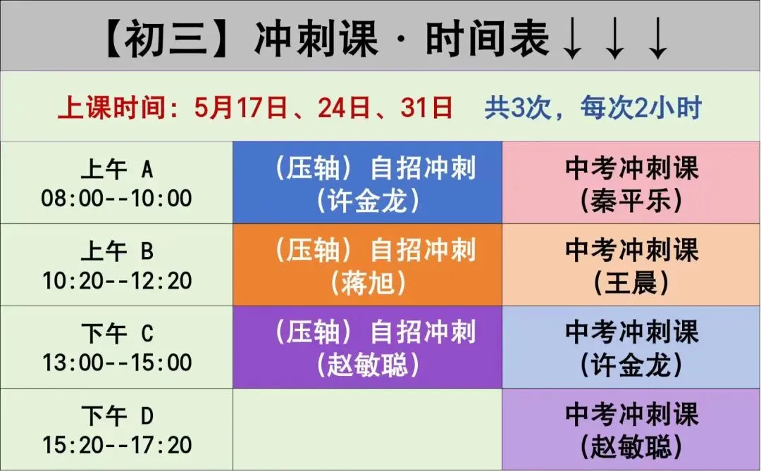 中考冲刺、(压轴)自招冲刺福利课! 第11张