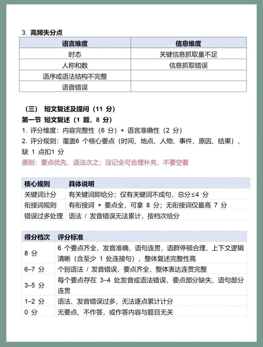2026深圳中考英语听说满分技巧来了!每天务必ETS练起来! 第5张