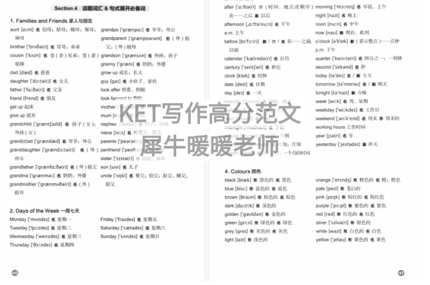 全书156页!KET考试备考写作真题及范文,20篇精讲,孩子轻松拿高分! 第7张