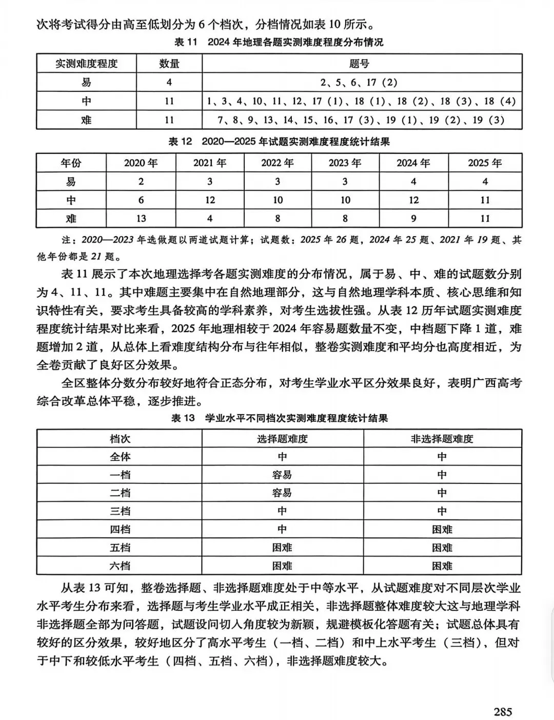 【高考真题11】2025广西高考地理真题官方解析 第11张