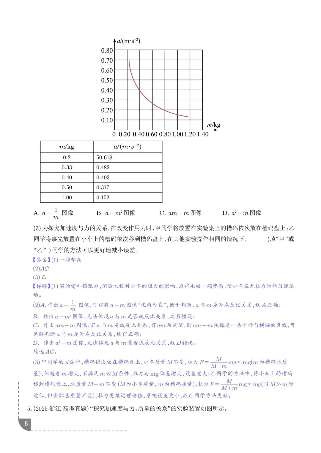 2021-2025五年高考真题分类汇编(考前必刷) 第6张