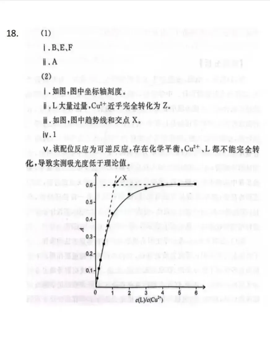 【2026高中化学模拟卷】江西省2025年普通高中学业水平选择性化学卷答案电子版可打印网盘下载 第11张