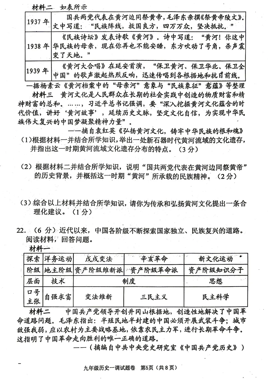 【南阳一模】2026年南阳市中考一模 试卷及答案、听力,文末链接下载完整版 第62张