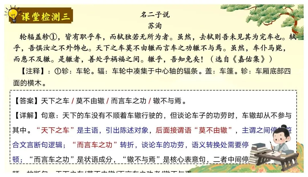中考课外文言文核心考点 | 突破文言文难关,再也不怕课外文言文了 第30张