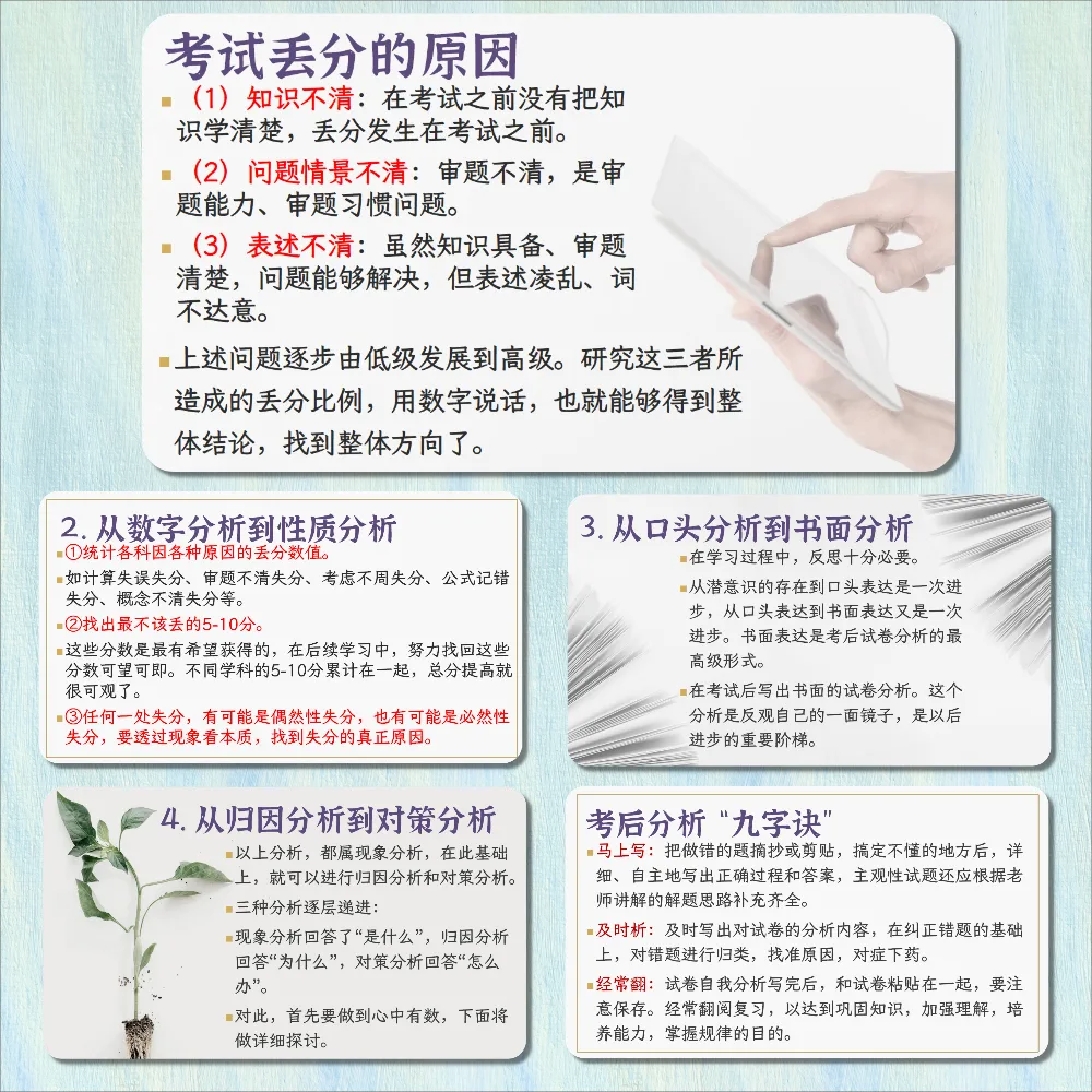 厉害的班主任期中考后这样分析——考后表彰考试分析总结主题班会 第5张