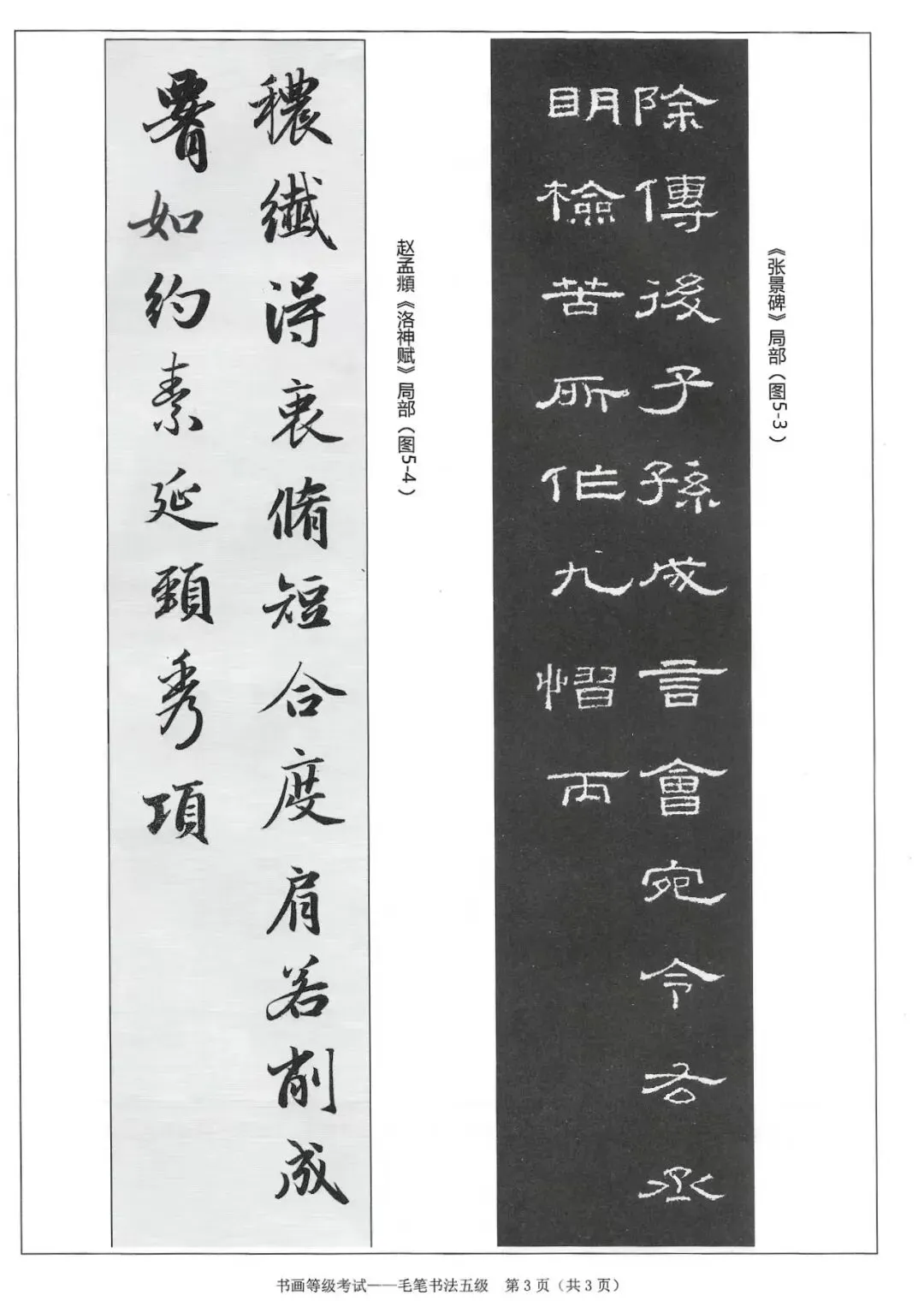 书法考级真题:2025年11月CCPT软笔书法5级真题试卷(附答题卡、备考资料) 第6张