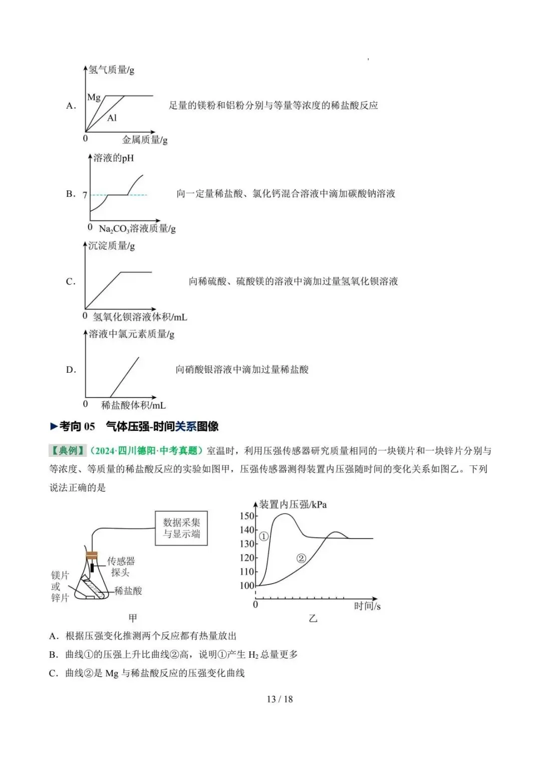 2026中考化学三轮复习专题讲义 第14张