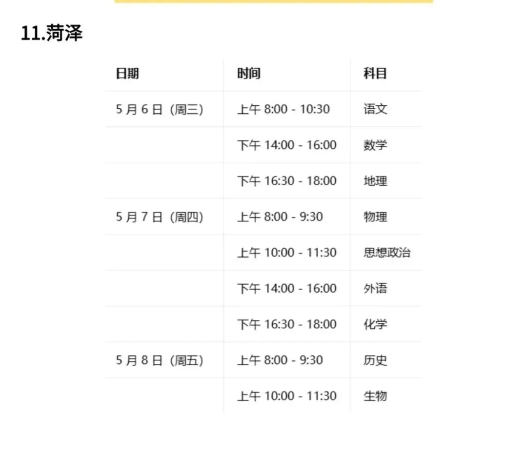 【解析+试卷】5月6日山东高三二模,青岛二模/烟台二模/淄博二模/滨州二模/菏泽二模全科汇总! 第23张