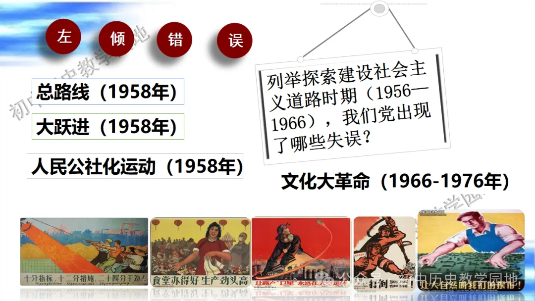 中考复习课件:中国现代史--中国特色社会主义道路 第3张